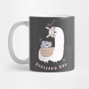 Koala and Llama Nap Mug